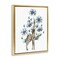 Stupell Industries Giraffe with Flower Blossoms Floating Frame, design by Cecilia Battaini